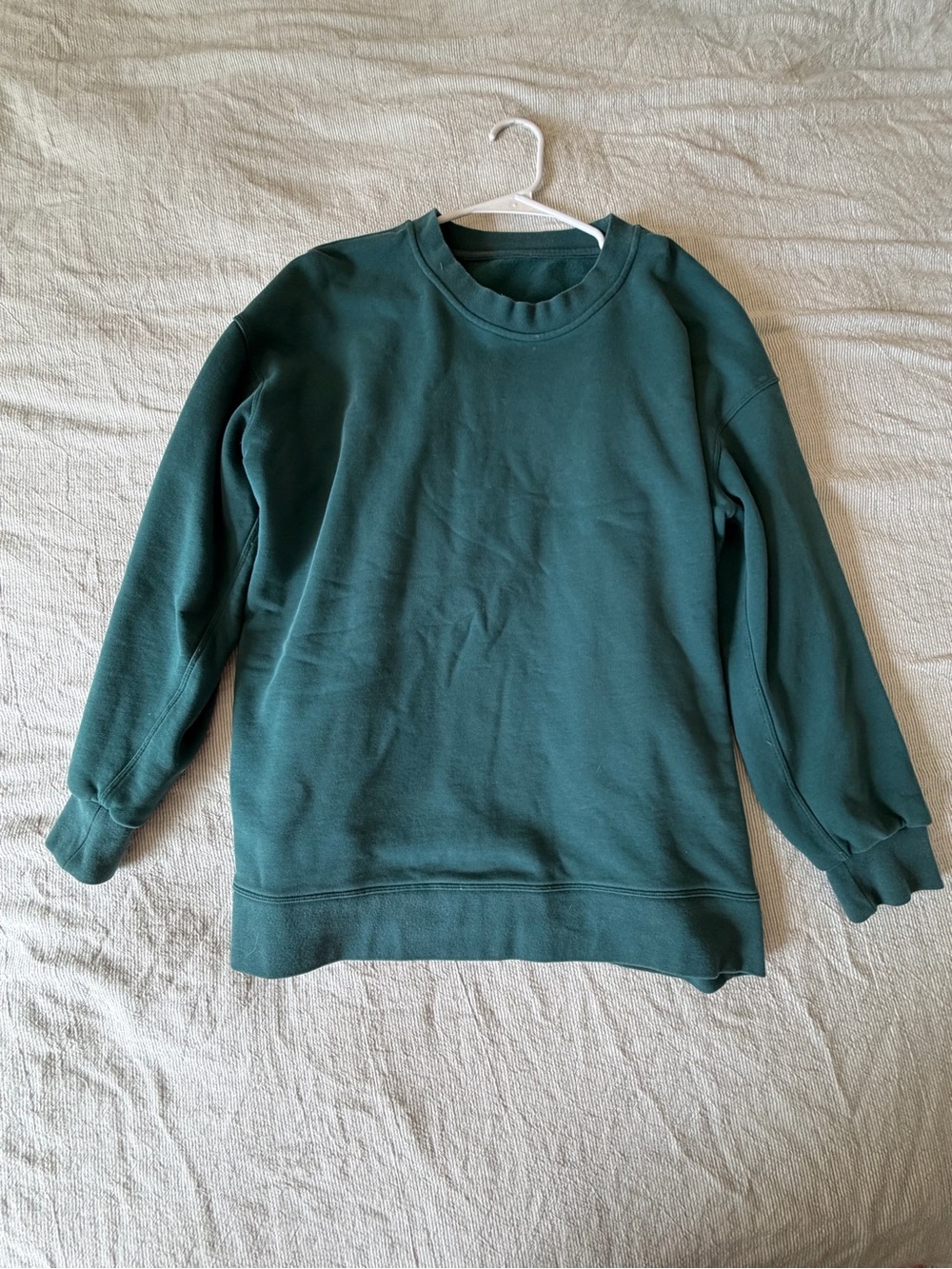 Lululemon Perfectly Oversized Crew - Green Jasper